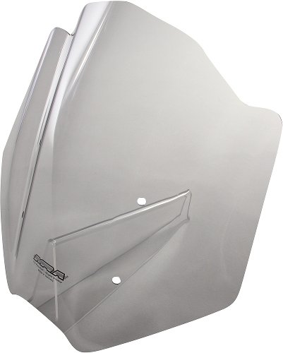 MRA fairing shield, Sport, smoke grey, with homologation -