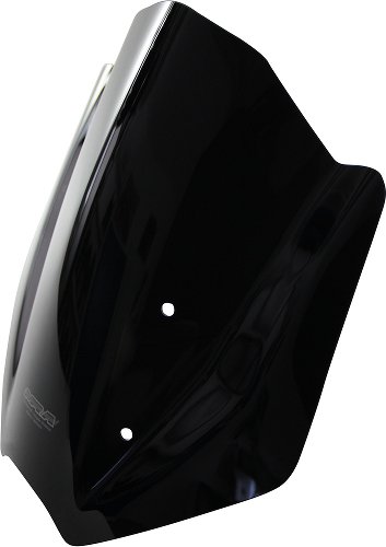 MRA fairing shield, Sport, black, with homologation - KTM