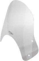 MRA fairing shield, Sport, clear, with homologation -