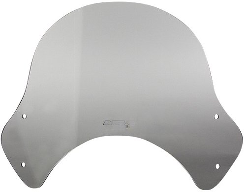 MRA fairing shield, Sport, smoke grey, with homologation -