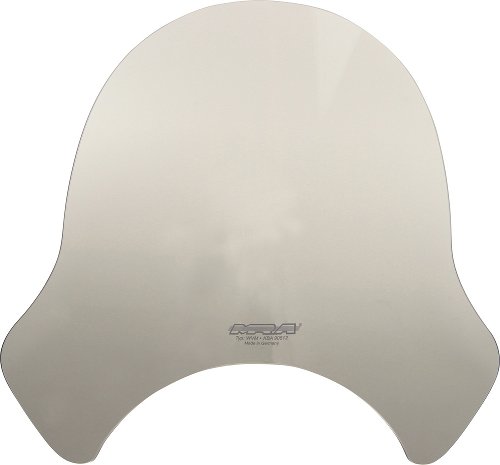 MRA fairing shield, Touring, smoke grey, with homologation -