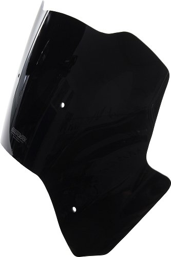 MRA fairing shield, Sport, black, with homologation - KTM