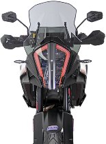 MRA fairing shield, Touring, smoke grey, with homologation -
