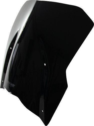 MRA fairing shield, Touring, black, with homologation - KTM