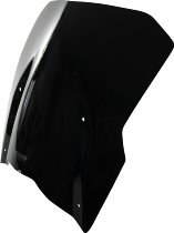 MRA fairing shield, Touring, black, with homologation - KTM