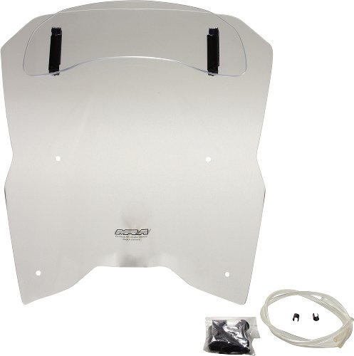 MRA fairing shield, Variotouring, clear, with homologation -