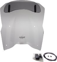 MRA fairing shield, Variotouring, smoke grey, with