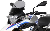 MRA fairing shield, Toruing, smoke grey, with homologation -