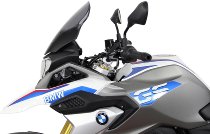 MRA fairing shield, Toruing, smoke grey, with homologation -