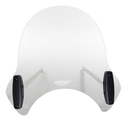 MRA Windschild, Style Shield, farblos, mit ABE - Aprilia