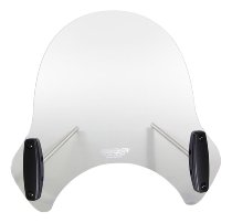 MRA Windschild, Style Shield, farblos, mit ABE - Aprilia