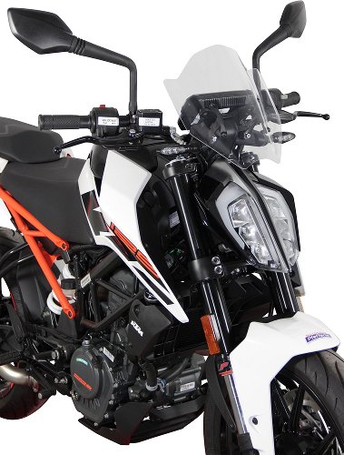 MRA Verkleidungsscheibe, Sport, farblos, mit ABE - KTM Duke