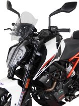 MRA fairing shield, Sport, clear, with homologation - KTM