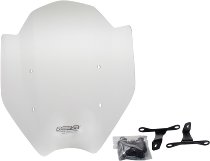 MRA fairing shield, Sport, clear, with homologation - KTM