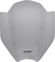 MRA fairing shield, Sport, smoke grey, with homologation -