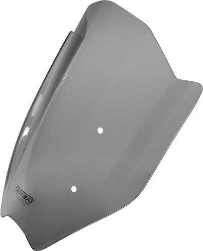 MRA fairing shield, Sport, smoke grey, with homologation -