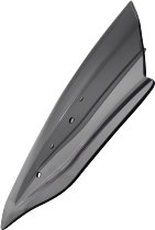 MRA fairing shield, Sport, smoke grey, with homologation -