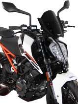 MRA Verkleidungsscheibe, Sport, schwarz, mit ABE - KTM Duke