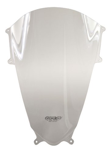 MRA Fairing screen, sport, clear, with homologation - Ducati