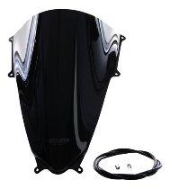 MRA Fairing screen, sport, black, with homologation - Ducati