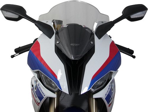 MRA fairing shield, original shape, clear, with homologation