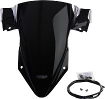 MRA fairing shield, original shape, black, with homologation