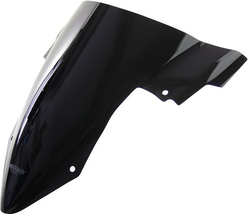 MRA fairing shield, original shape, black, with homologation