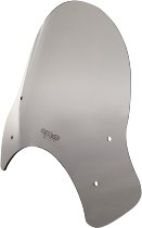 MRA fairing shield, Sport, smoke grey, with homologation -