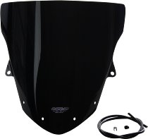 MRA fairing shield, Originalform, black, with homologation -