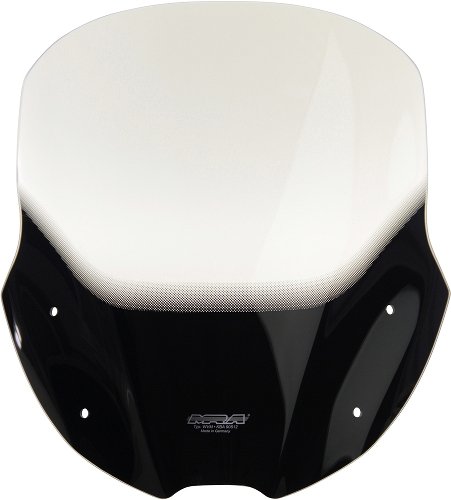 MRA fairing shield, Touring, clear, with homologation -