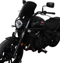 MRA fairing shield, Touring, black, with homologation -