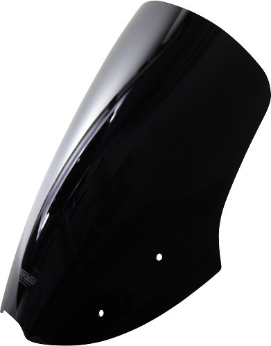 MRA fairing shield, Touring, black, with homologation -