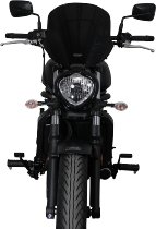 MRA fairing shield, Touring, black, with homologation -