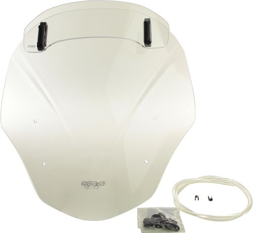 MRA fairing shield, Variotouring, clear, with homologation -