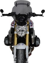 MRA fairing shield, Variotouring, grey, with homologation -