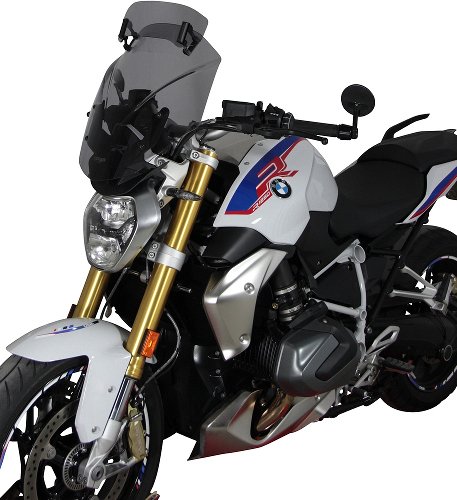 MRA fairing shield, Variotouring, grey, with homologation -