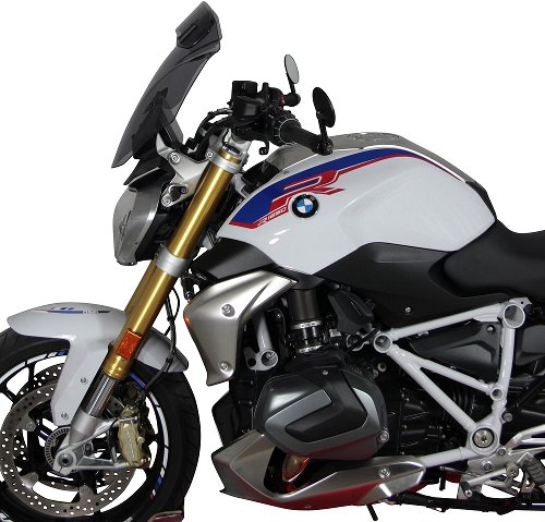 MRA fairing shield, Variotouring, grey, with homologation -