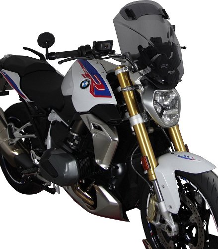 MRA fairing shield, Variotouring, grey, with homologation -