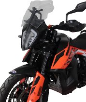 MRA fairing shield, Sport, clear, with homologation - KTM