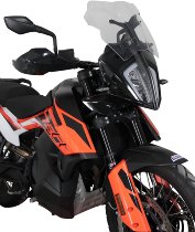 MRA fairing shield, Sport, clear, with homologation - KTM