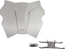 MRA fairing shield, Sport, smoke grey, with homologation -