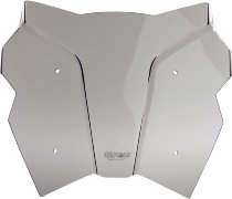 MRA fairing shield, Sport, smoke grey, with homologation -