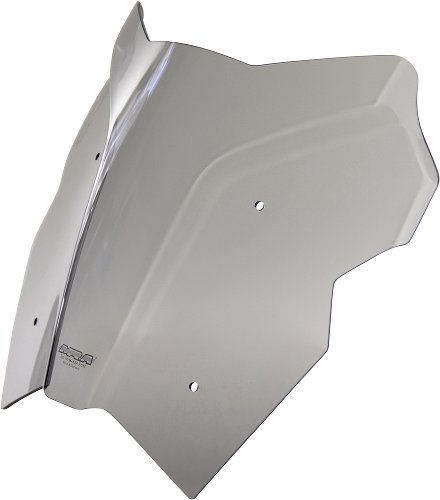 MRA fairing shield, Sport, smoke grey, with homologation -