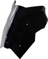 MRA fairing shield, Sport, black, with homologation - KTM