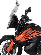 MRA fairing shield, Touring, clear, with homologation - KTM