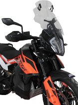 MRA fairing shield, Touring, clear, with homologation - KTM