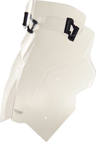 MRA fairing shield, Touring, clear, with homologation - KTM