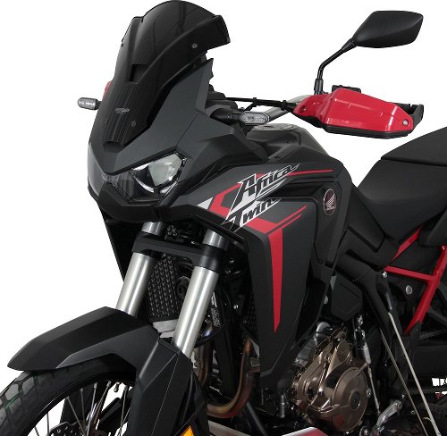 MRA Verkleidungsscheibe, Sport, schwarz, mit ABE - Honda CRF