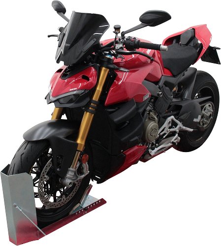 MRA Windschild Racing NRN, schwarz, mit ABE - Ducati 1100