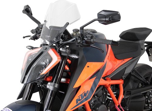 MRA Verkleidungsscheibe, Sport, farblos, mit ABE - KTM Super